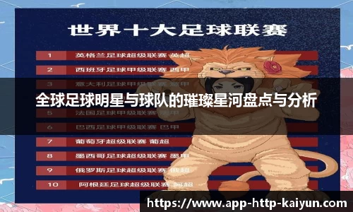 全球足球明星与球队的璀璨星河盘点与分析